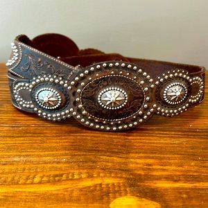 Justin Boots dressy belt